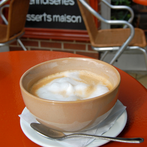 flat white serving in bowl