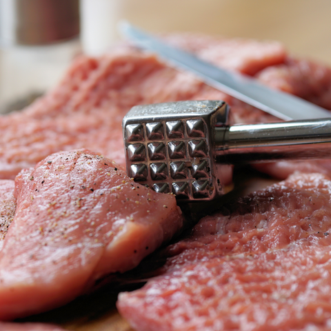 used coffee grounds as meat tenderizer